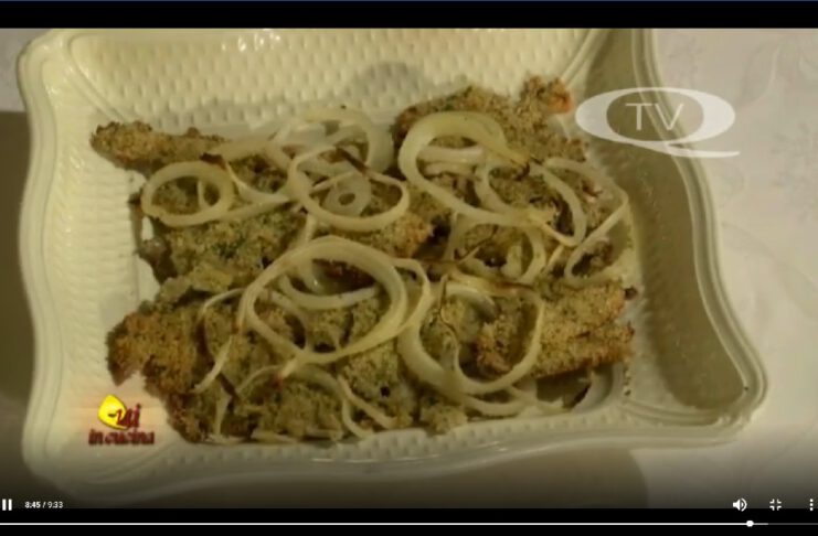 LA RICETTA: ALICI IMPANATA ALLA SIRACUSANA
