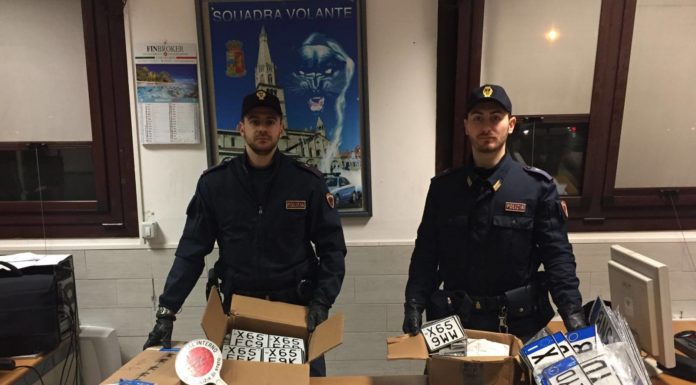 TARGHE RUBATE DALL’ACI DI MODENA: TROVATA LA CASSAFORTE