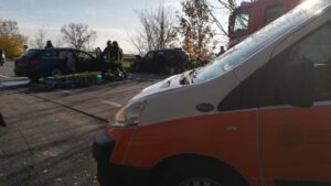 CASTELFRANCO EMILIA, GRAVE INCIDENTE SULLA SS9