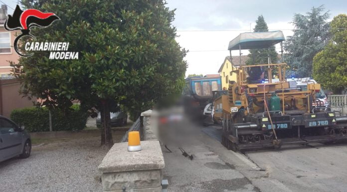 SAN FELICE, OPERAIO MUORE SCHIACCIATO DA UN BOBCAT
