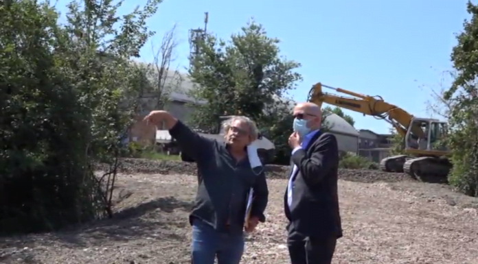 DIAGONALE VERDE, CONSEGNATO OGGI IL CANTIERE