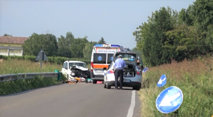 SCONTRO FRONTALE SULLA SP12 SOLIERA-CAVEZZO: MORTO UN 21 ENNE