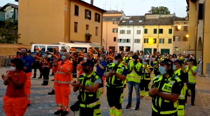 NONANTOLA: UN APPLAUSO AI VOLONTARI IMPEGNATI NELL’EMERGENZA SANITARIA