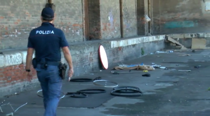 DEGRADO E ABBANDONO: SCALO MERCI, QUESTA MATTINA LO SGOMBERO DELLA POLIZIA