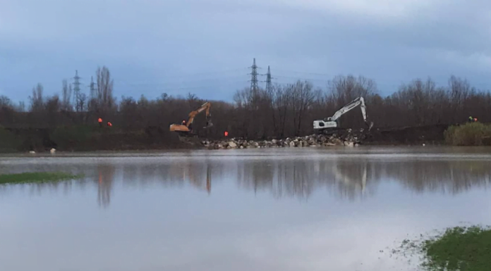 CASTELFRANCO EMILIA: RIPRISTINATO L’ARGINE SUL PANARO