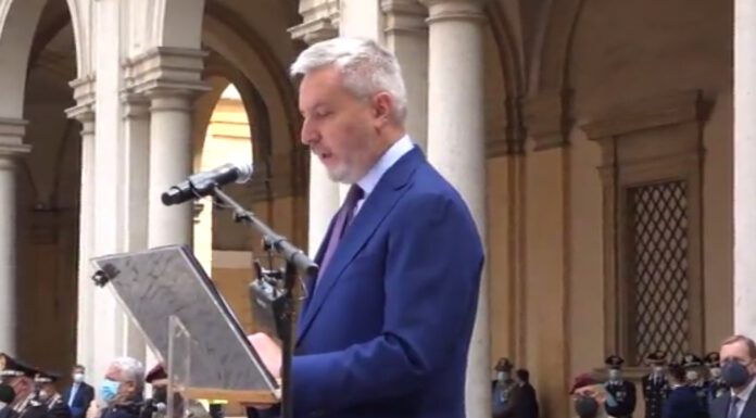 GIURAMENTO ALLIEVI, L’AUGURIO DEL MINISTRO DELLA DIFESA LORENZO GUERINI