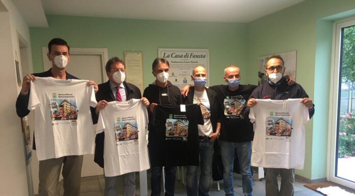 SOLIDARIETA’, “IN CORSA PER LA VITA” LA T-SHIRT PER LA CASA DI FAUSTA