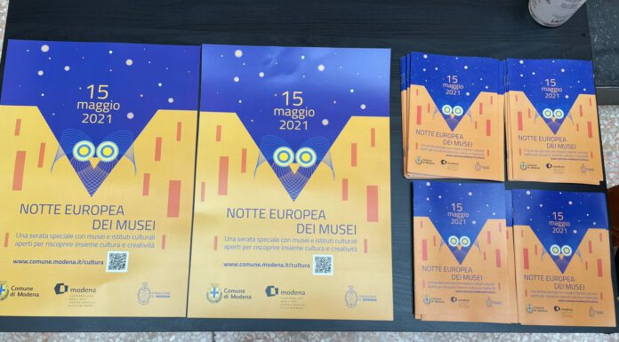 15 MAGGIO A MODENA, LE INIZIATIVE PER LA NOTTE EUROPEA DEI MUSEI