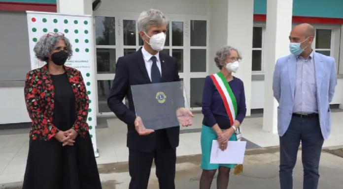 SEDE SERT MODENA, DONAZIONE DEL LIONS CLUB DI CASTELFRANCO E NONANTOLA