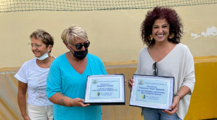 MEMORIAL AGUZZOLI FRANCHI, PARTITA A CALCIO CAMMINATO TRA EX COMPAGNI DEL MODENA