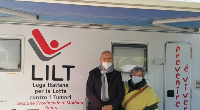 PREVENZIONE TUMORI, IL CAMPER LILT A MODENA PER LO SCREENING