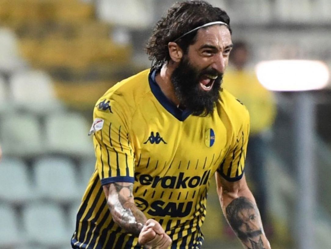 Alessandro Marotta of Modena FC looks on during the Serie C match