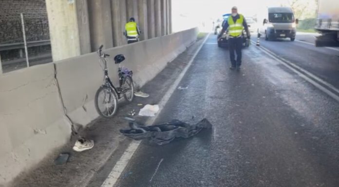 INCIDENTE IN ZONA BRUCIATA, UN CICLISTA E’ STATO INVESTITO DA UN CAMION