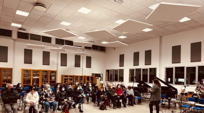 VIGNOLA, INAUGURATO IL NUOVO AUDITORIUM ALLE MEDIE MURATORI