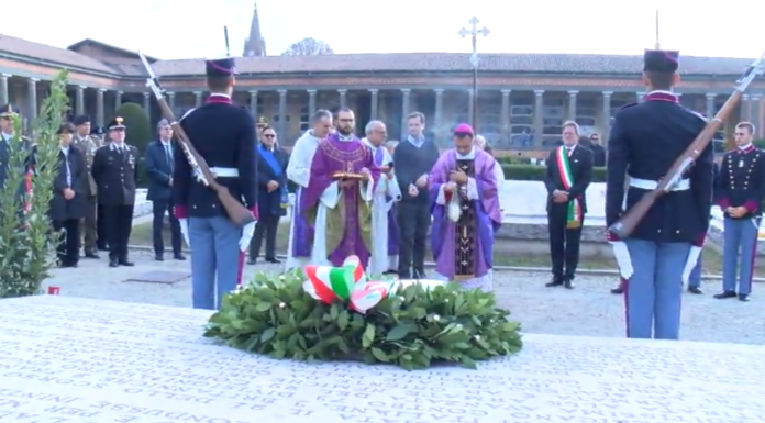2 NOVEMBRE, A SAN CATALDO LA CELEBRAZIONE DEI CADUTI DI TUTTE LE GUERRE