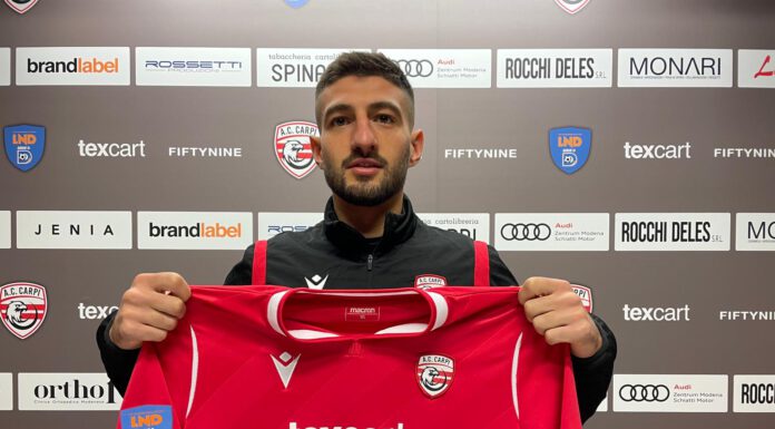 NUOVO VOLTO. CASTELLI: “HO SCELTO CARPI PER PUNTARE IN ALTO”