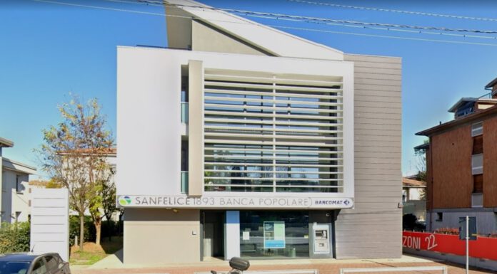 RAPINA A MANO ARMATA, LADRI IN AZIONE ALLA BANCA SAN FELICE 1893 DI CARPI