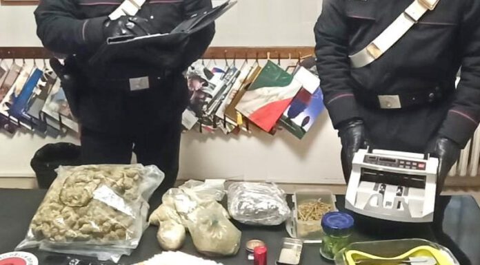 CONTROLLI ANTIDROGA. SEQUESTRATI QUASI DUE CHILI DI STUPEFACENTI