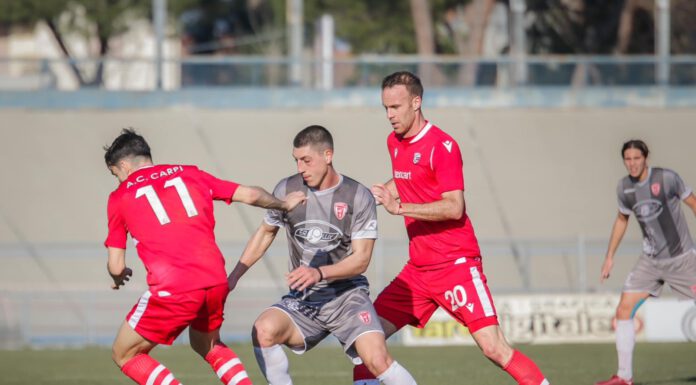 0-0 A FORLÌ. CARPI FERMATO DUE VOLTE DAI LEGNI AL “MORGAGNI”