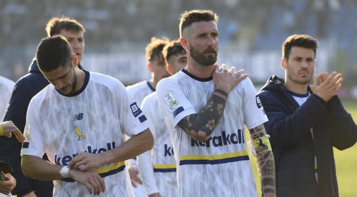 COMO-MODENA 1-0, TERZA SCONFITTA CONSECUTIVA PER I GIALLOBLÙ
