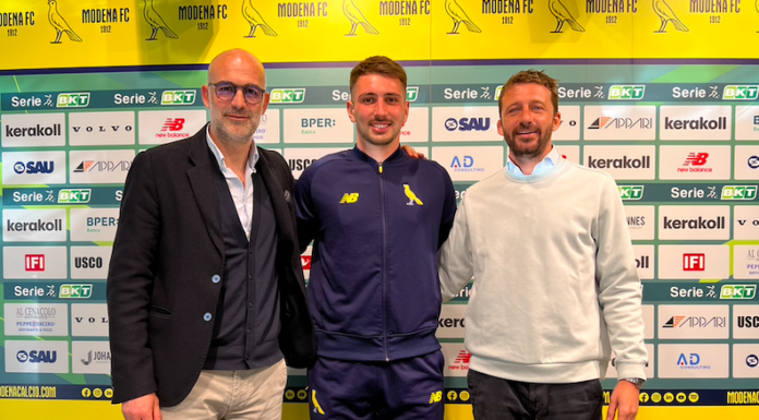 MODENA CALCIO, GAGNO: “SODDISFAZIONE E ORGOGLIO PER IL RINNOVO”
