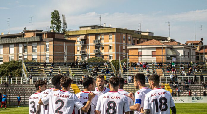 3-1 A RAVENNA. CARPI D’AUTORITA’, IL 3° POSTO E’ IN SOLITARIA