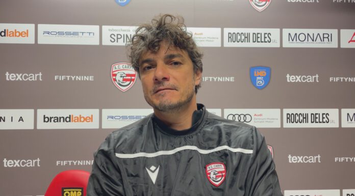 CARPI-CREMA. CONTINI: “GARA INSIDIOSA, NON VOGLIAMO FERMARCI”