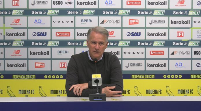 MODENA CALCIO, ATTILIO TESSER: “TUTTI UNITI PER AFFRONTARE IL PARMA”