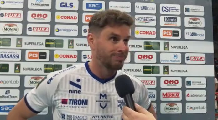 MODENA VALSA GROUP, IL CAPITANO BRUNO: “DECISIVA LA SFIDA DI DOMENICA CONTRO IL VERONA”