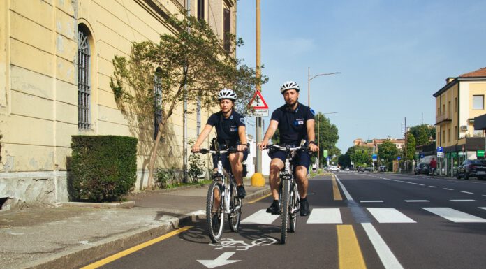 SICUREZZA NEI PARCHI, POLIZIA LOCALE ANCHE IN BICICLETTA