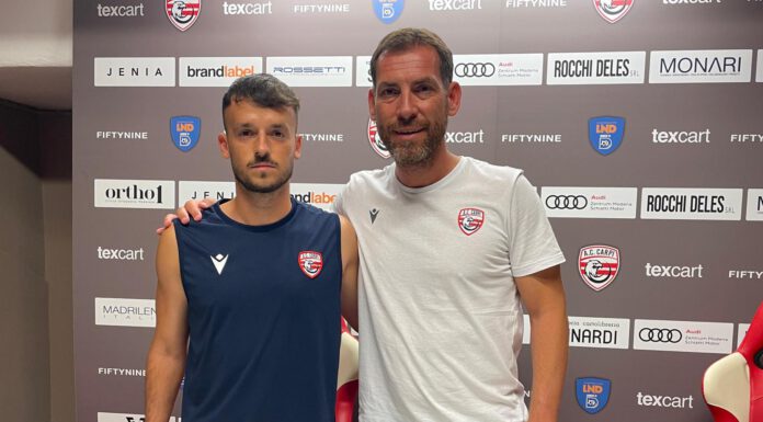 AC CARPI. TENTONI: “GRUPPO ED EQUILIBRIO PER VINCERE LA D”