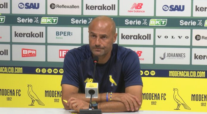 MODENA CALCIO, BIANCO: “COL VENEZIA UN BIG MATCH, PARTITA DIVERSA DALLE PRECEDENTI”