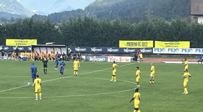 IL MODENA BRILLA, BATTE LA DINAMO TIRANA (2-0) E LASCIA IL TRENTINO SODDISFATTO