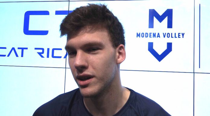 MODENA VOLLEY, SAPOZHKOV: “L’AMBIENTE DI MODENA E’ SUPER, LAVORANDO CREEREMO INTESA”