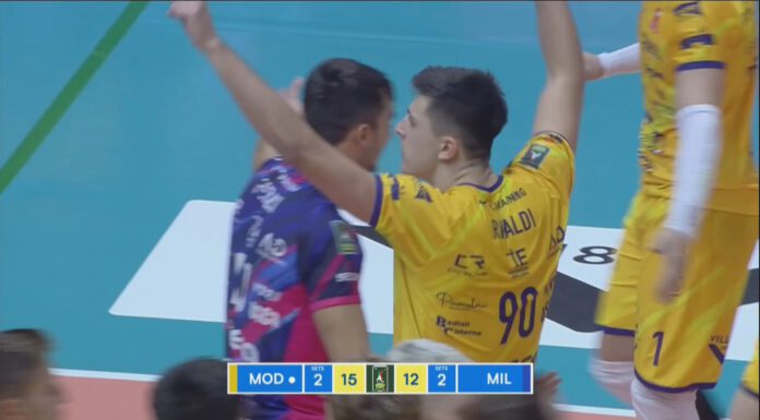 MODENA VOLLEY, ESORDIO VINCENTE CON MILANO AL TIE-BREAK, MA CHE FATICA