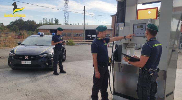 CARPI, GUARDIA DI FINANZA SCOPRE UN DISTRIBUTORE STRADALE SCONOSCIUTO AL FISCO
