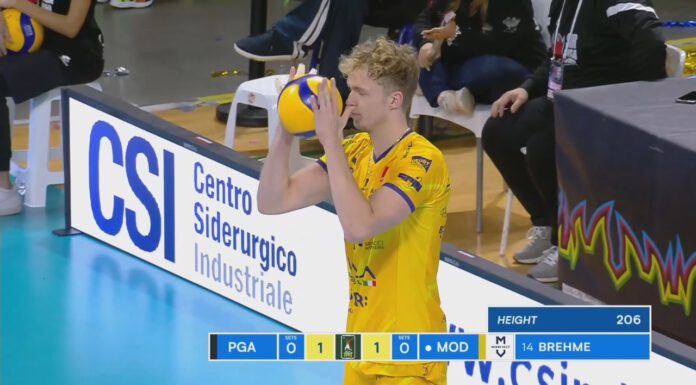IL MASSIMO POSSIBILE, MODENA PERDE 3-1 A PERUGIA E SI FERMA SAPOZHKOV