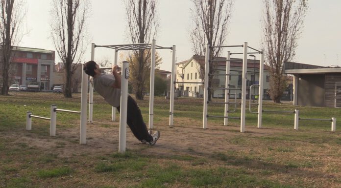 PALESTRA A CIELO APERTO, A BOMPORTO I NUOVI ATTREZZI PER CHI VUOLE PRATICARE SPORT