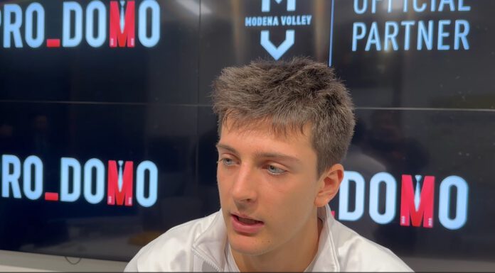 TESTA SUL CAMPO, SABATO IL MODENA VOLLEY IN SICILIA, RINALDI: “CON TRENTO GRANDE EMOZIONE”