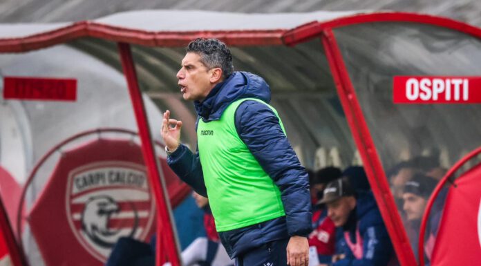 CARPI CALCIO. SERPINI: “SCORDIAMOCI LE TRE VITTORIE DI FILA”
