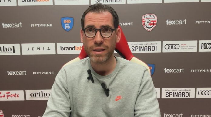 CARPI CALCIO. MOTTA: “BELLA VIGILIA, MA COL RAVENNA NON DECIDE”