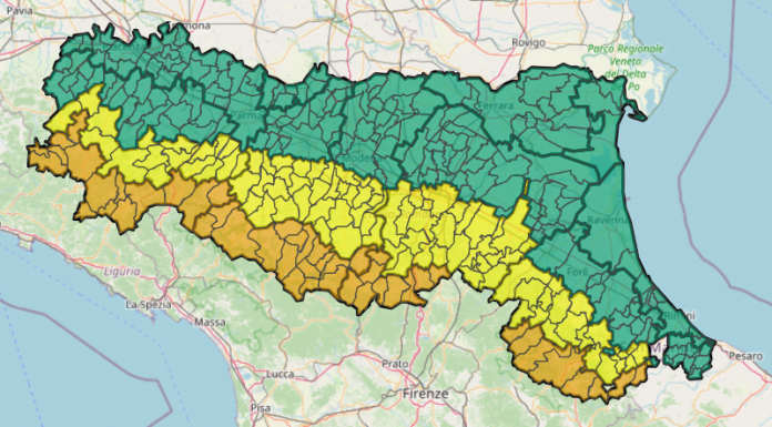 METEO, ALLERTA ARANCIONE PER VENTO IN APPENNINO