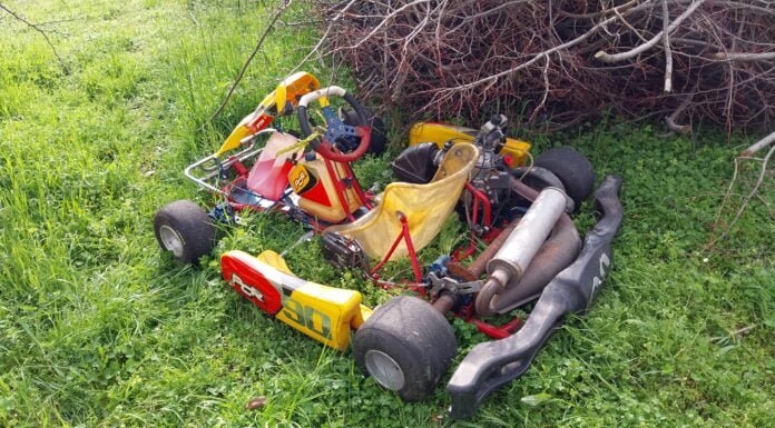 RUBANO E NASCONDONO IN UN CESPUGLIO UNO SCOOTER E UN GO-KART, RECUPERATI DALLA POLIZIA LOCALE