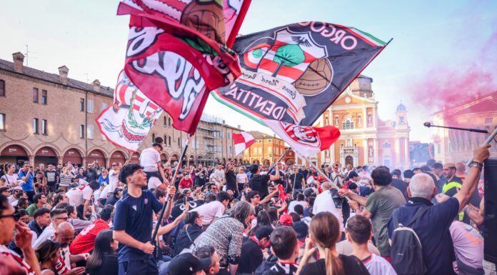 FESTA CARPI. LAZZARETTI: “TIFOSI FANTASTICI, CI HO SEMPRE CREDUTO”
