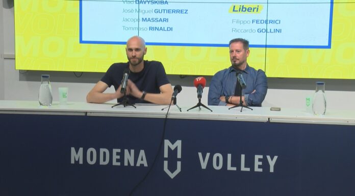 MODENA VOLLEY – CASADEI: “OBIETTIVO ALMENO IL 6° POSTO”
