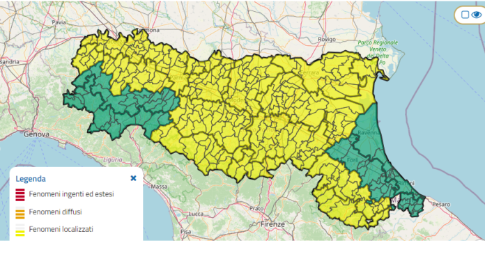 TEMPORALI IN ARRIVO, RISCHIO GRANDINE. A MODENA E’ ALLERTA GIALLA