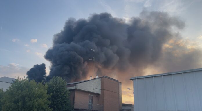 INCENDIO ALLA CRM, IL SECONDO IN APPENA SEI MESI. NESSUN FERITO