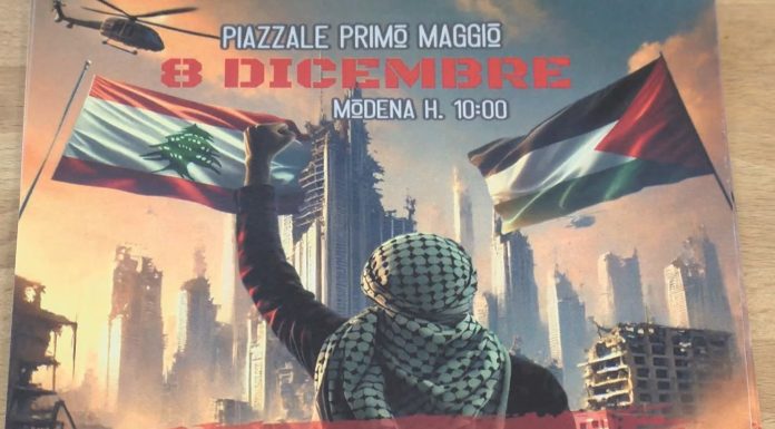 CONFLITTO IN MEDIORIENTE, DOMENICA MANIFESTAZIONE PRO PALESTINA