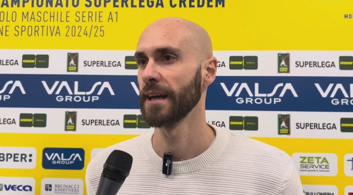 MODENA VOLLEY, CASADEI: “OBIETTIVO MIGLIORARE IL GIRONE DI RITORNO”