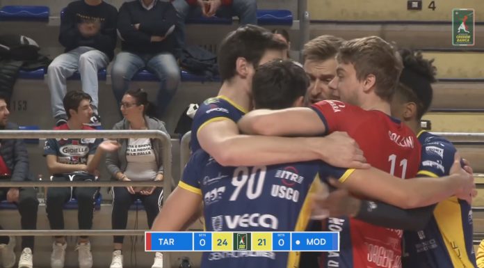 MODENA VOLLEY, CONTRO TARANTO PER UFFICIALIZZARE I PLAYOFF